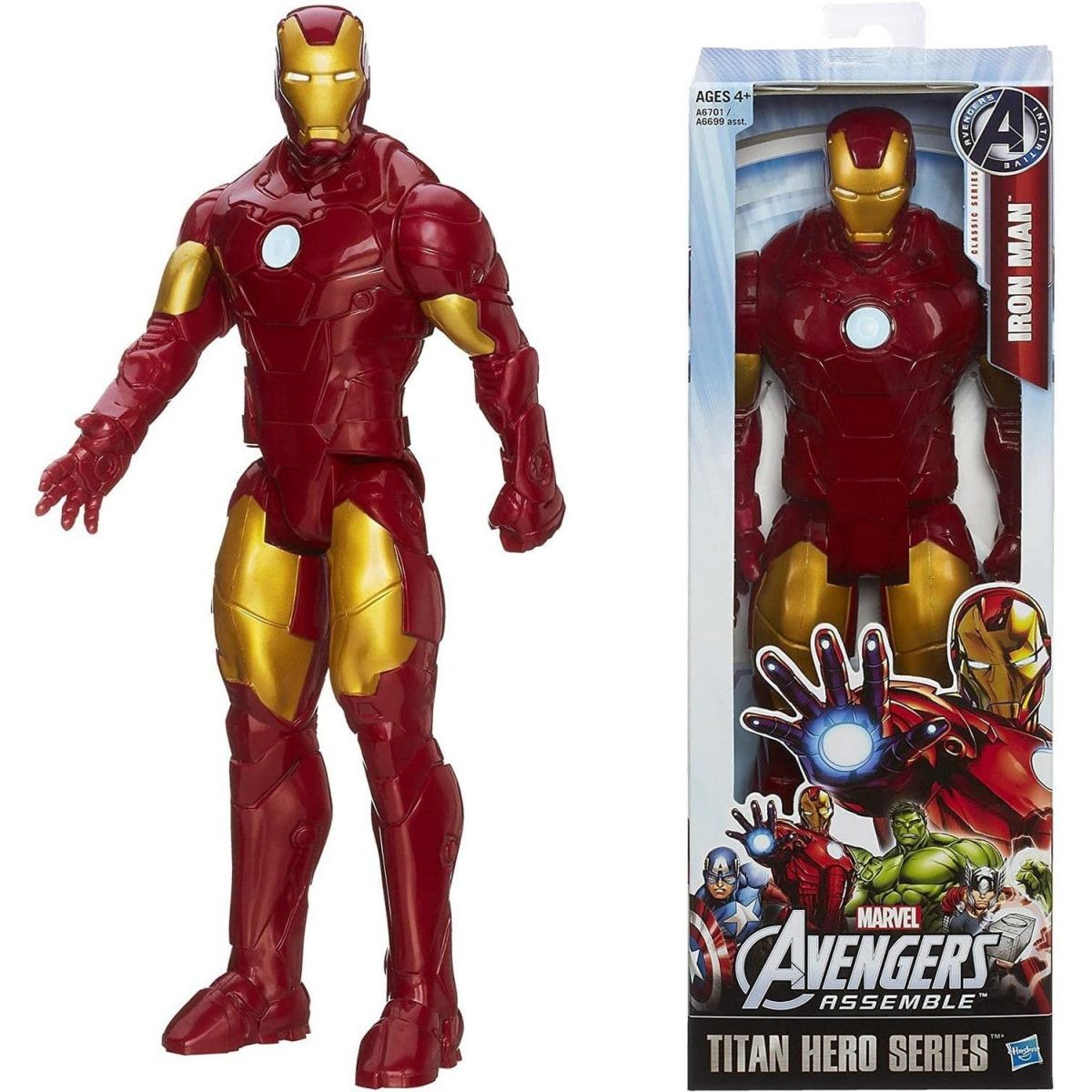 Marvel Avengers Titan Hero Series Iron Man Action Figure - HASBRO - ACTION FIGURE - td-toys.it