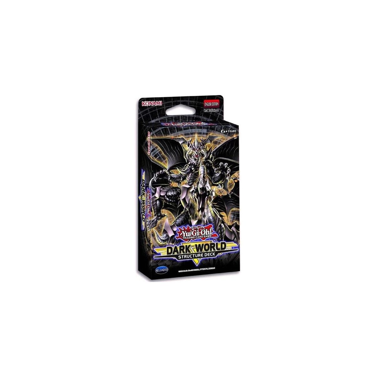 BOX YU-GI-OH! - STRUCTURE DECK - MONDO OSCURO - KONAMI - BOARD GAMES' - td-toys.it