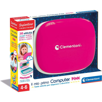 IL MIO PRIMO LAPTOP - PINK-GIOCATTOLI EDUCATIVI- TD Toys