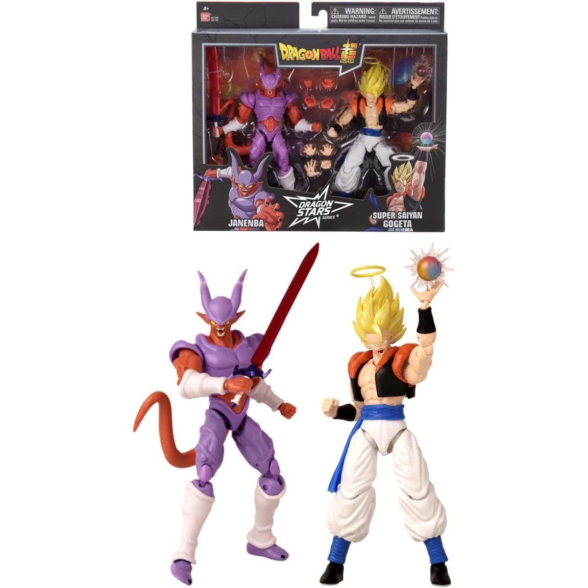 Dragon Ball Star Battle Gogeta Vs. Jamen - BANDAI - ACTION FIGURES - td-toys.it