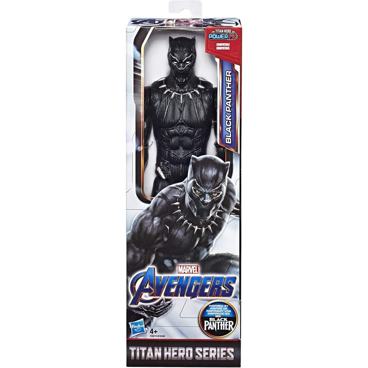 Marvel Avengers Titan Hero Series Black Panther Action Figure - HASBRO - ACTION FIGURE - td-toys.it