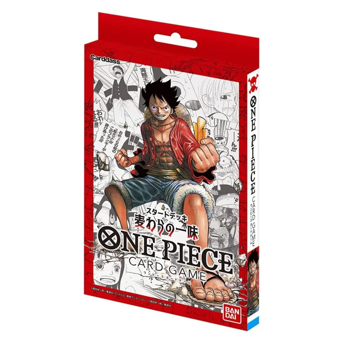 ONE PIECE CARD GAME - STARTER DECK ST-01 STRAW HAT CREW ROSSO ENG (Carte) - BANDAI - BOARD GAMES' - td-toys.it