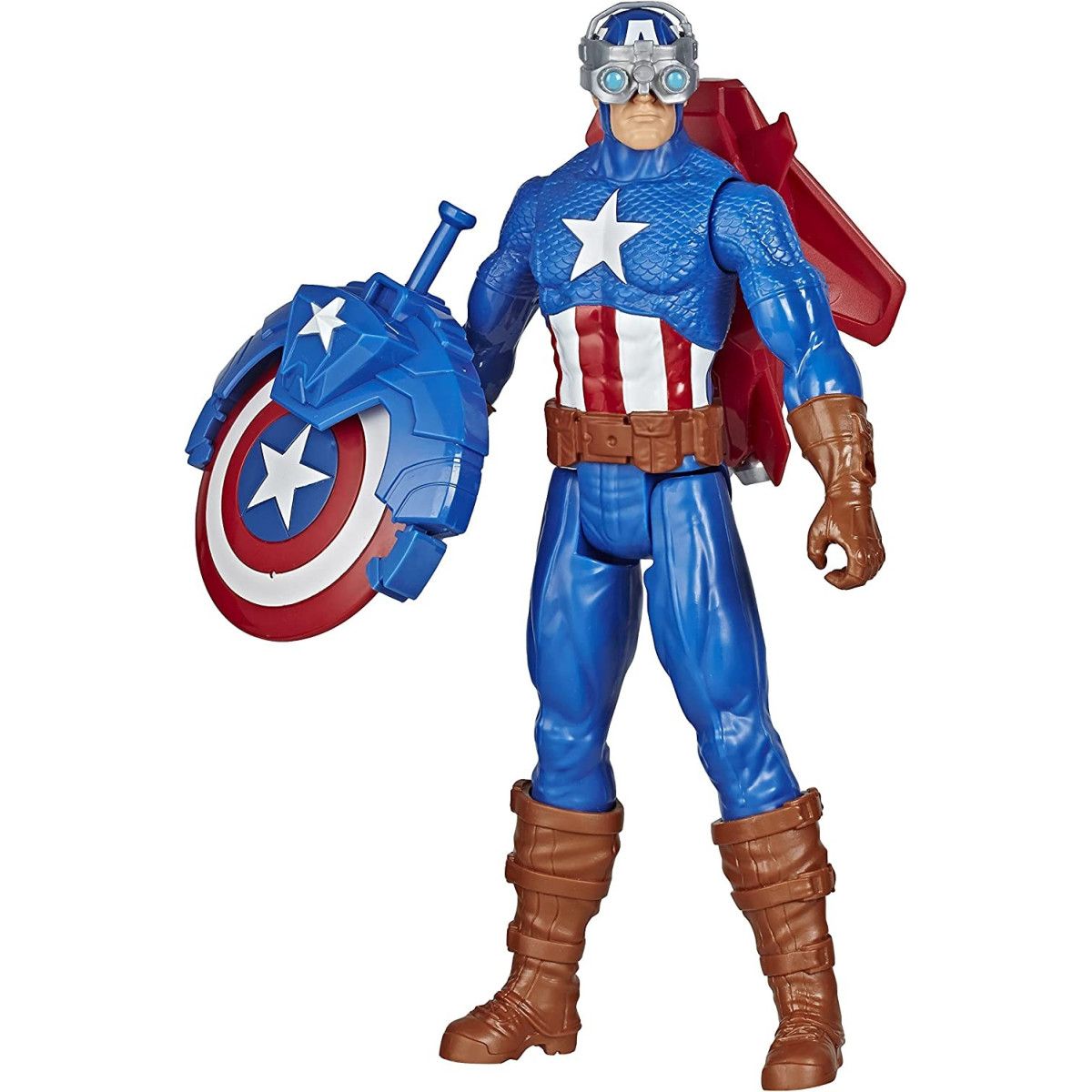 AVENGERS TITAN BLAST 30CMCAP.AMERICA E73745 - HASBRO - ACTION FIGURE - td-toys.it