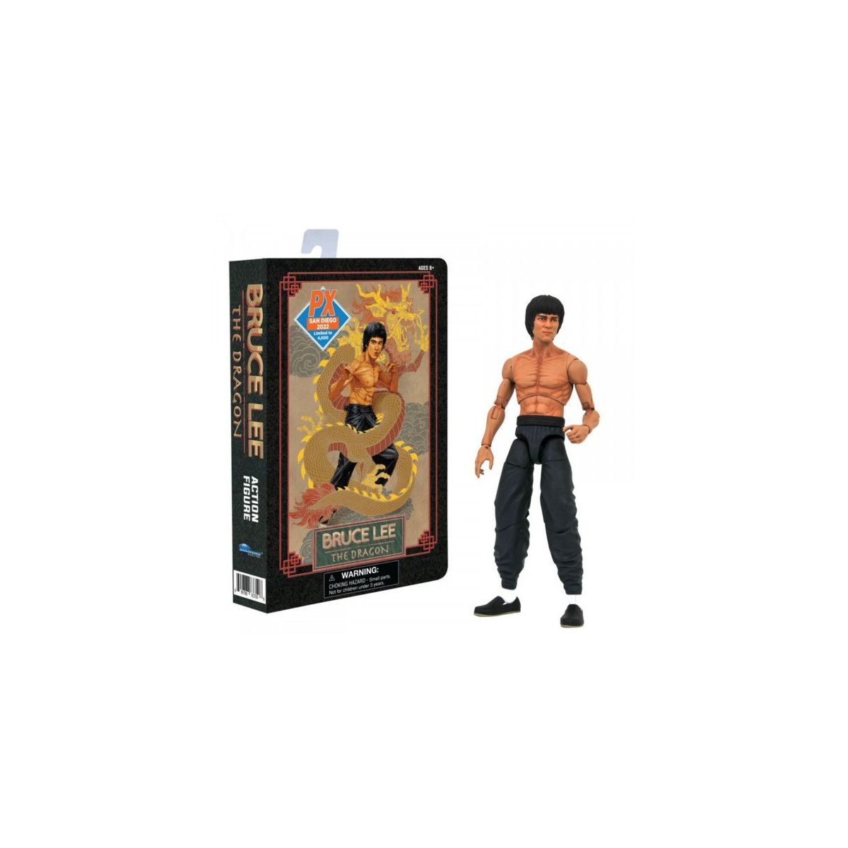 Bruce Lee The Dragon VHS Limited Edition Figure 16 cm - - ACTION FIGURE - td-toys.it