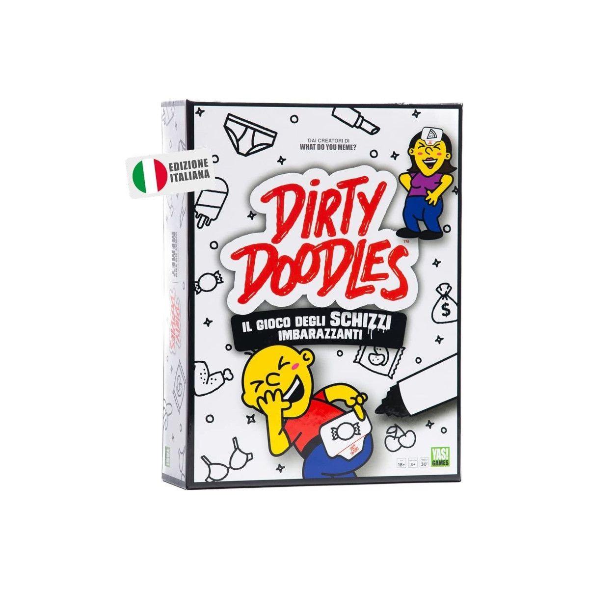 DIRTY DOODLES - YAS! GAMES - BOARD GAMES' - td-toys.it