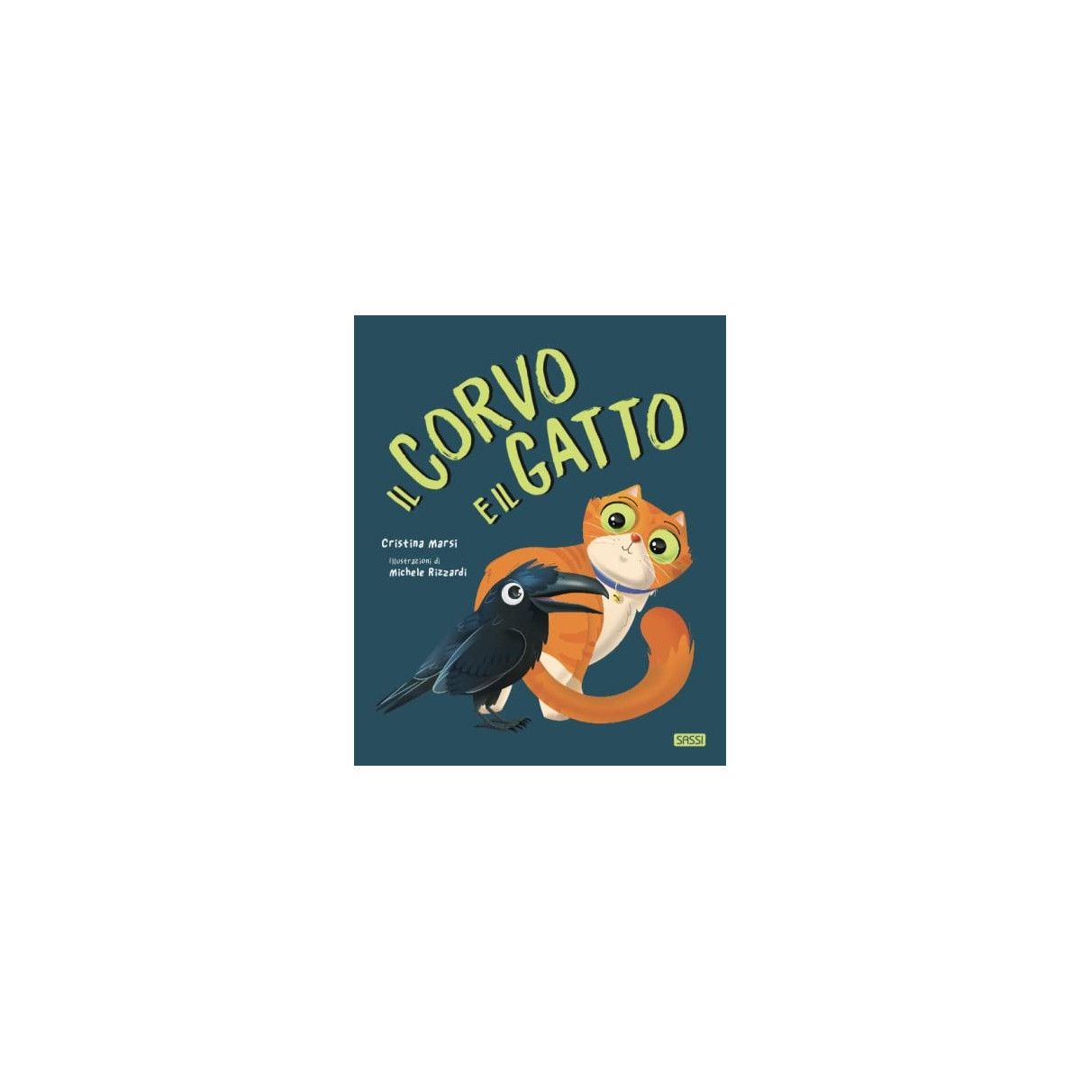 PICTURE BOOKS - IL CORVO E IL GATTO - SASSI EDITORE - SASSI EDITORE - td-toys.it