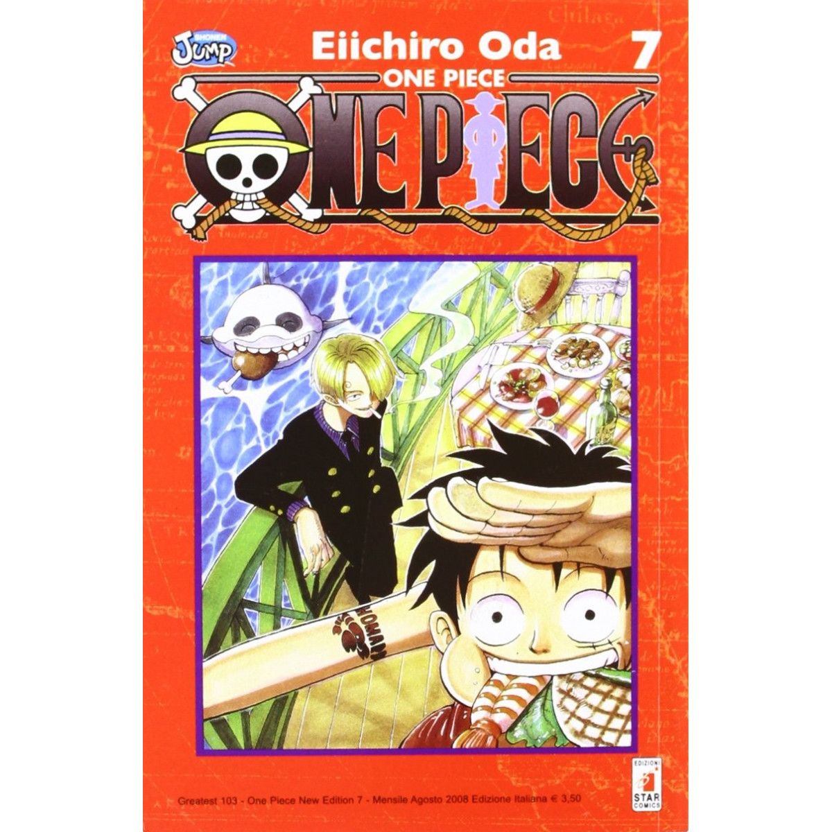 ONE PIECE NEW ED. 7 - EDIZIONI STAR COMICS - MANGA COMICS - td-toys.it