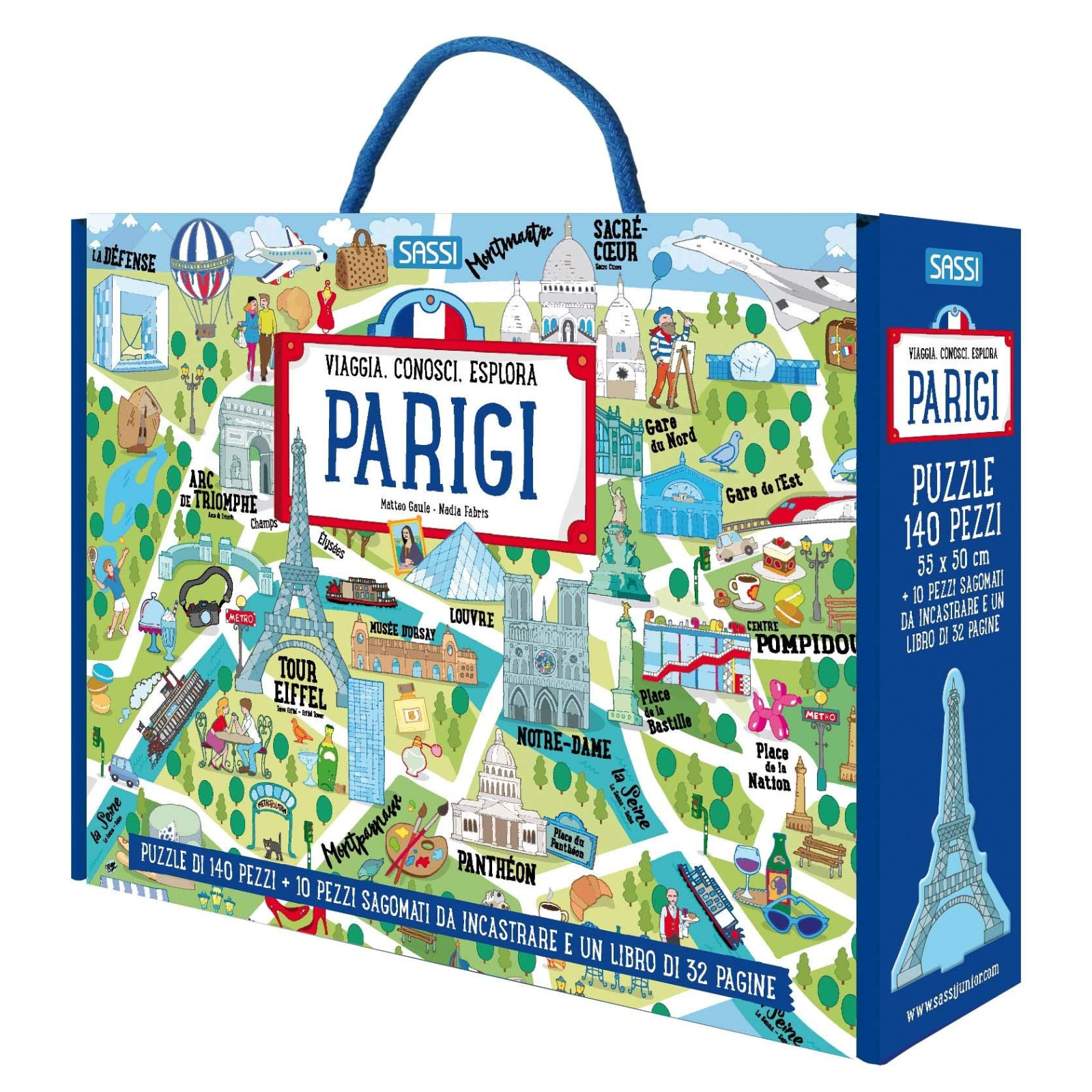 TLE CITIES - PARIGI - SASSI EDITORE - SASSI EDITORE - td-toys.it