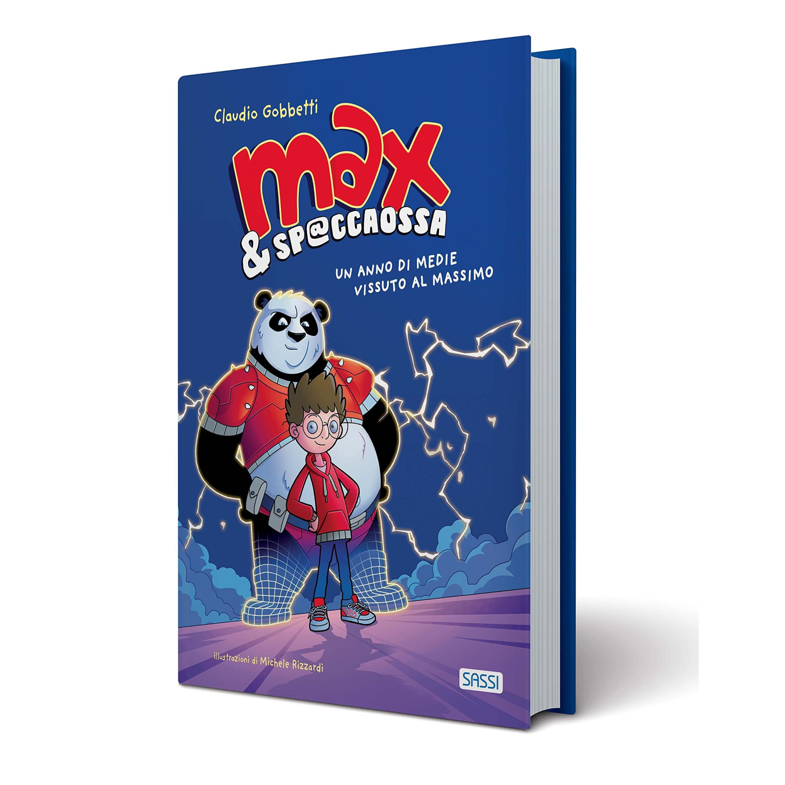 SASSI FICTION - MAX & SPACCAOSSA - SASSI EDITORE - SASSI EDITORE - td-toys.it