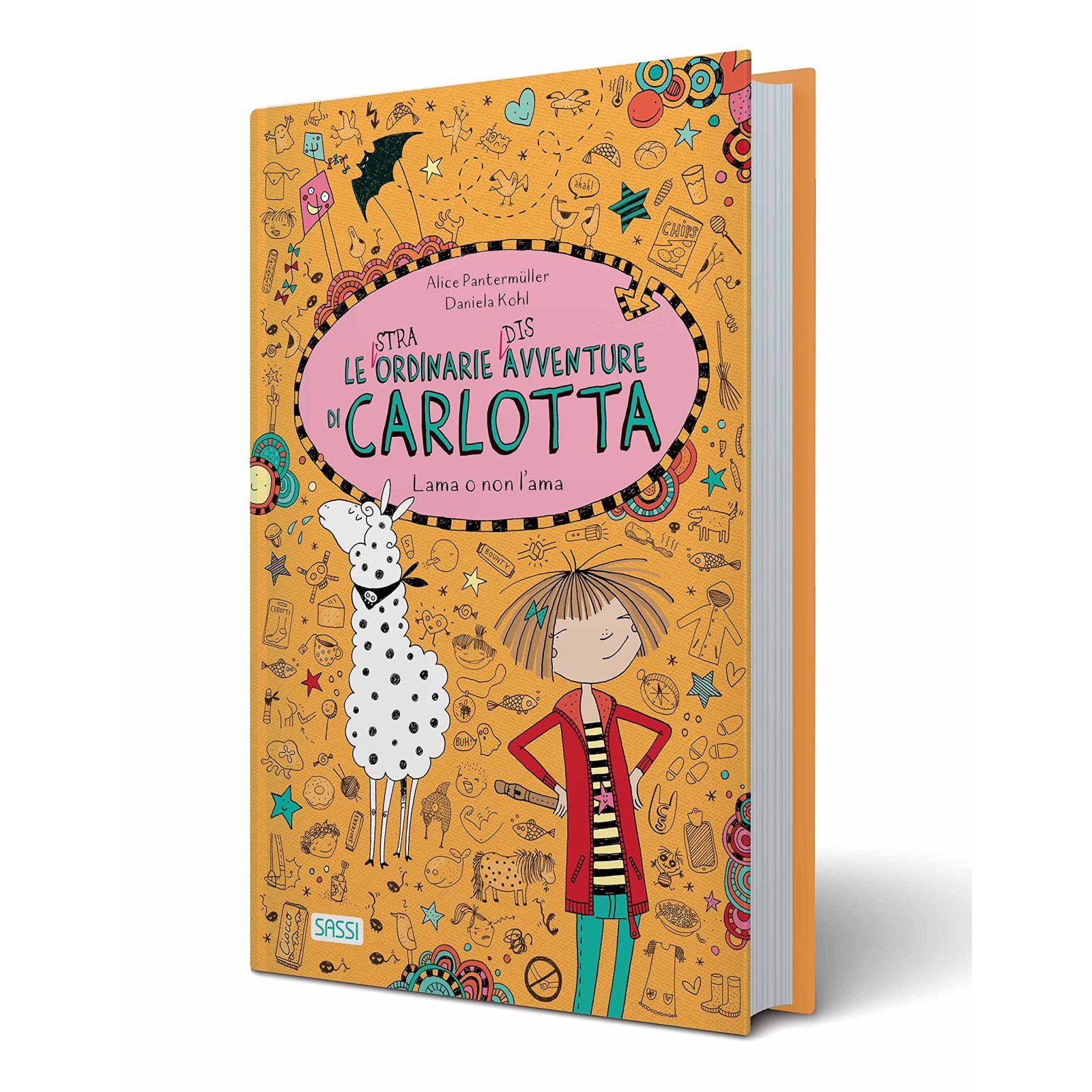 SASSI FICTION - LE (STRA)ORDINARI (DIS)AVVENTURES OF CARLOTTA - LAMA OR NOT THE AMA - VOL. 8-SASSI PUBLISHER