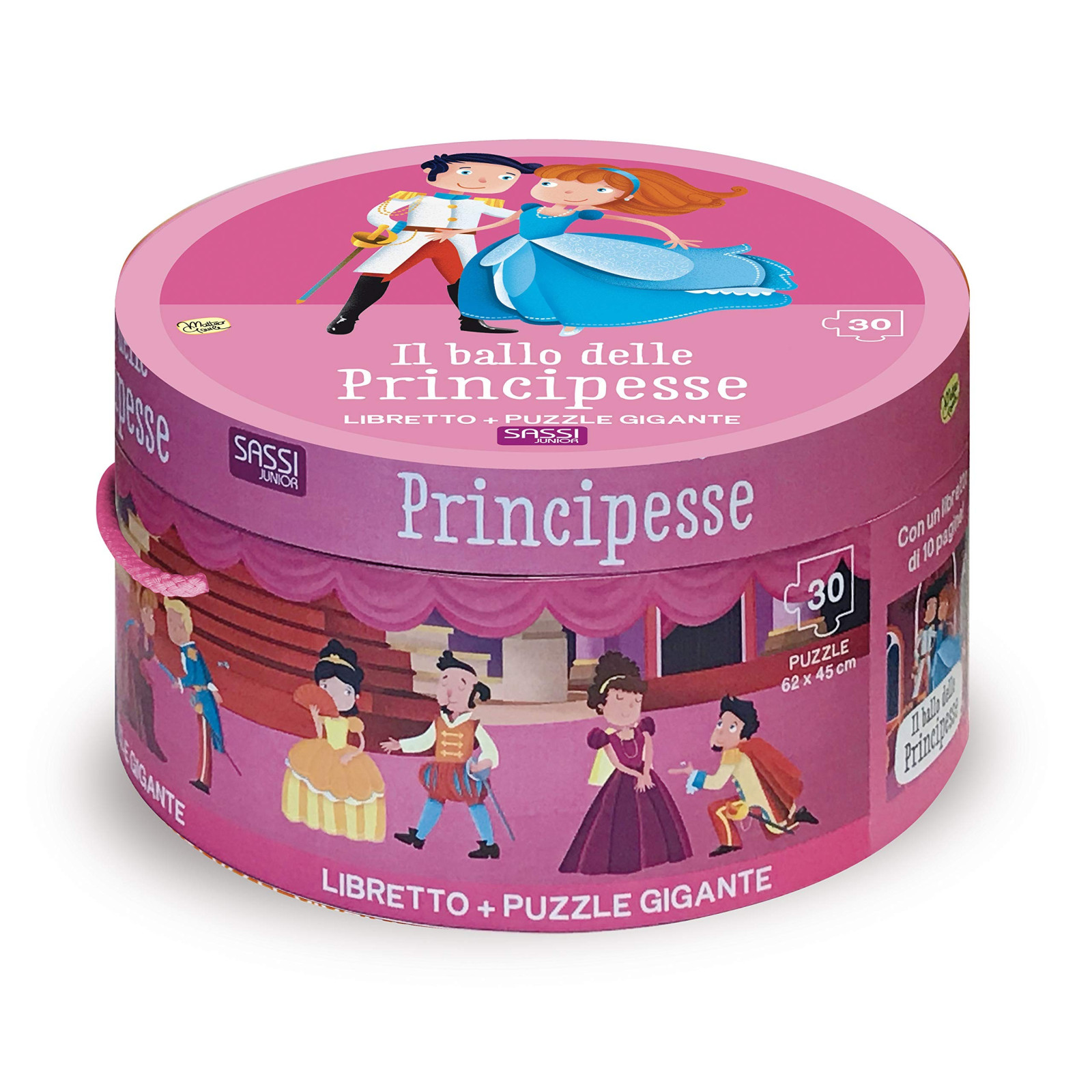 ROUND BOXES - IL BALLO DELLE PRINCIPESSE - N. E. - SASSI EDITORE - SASSI EDITORE - td-toys.it