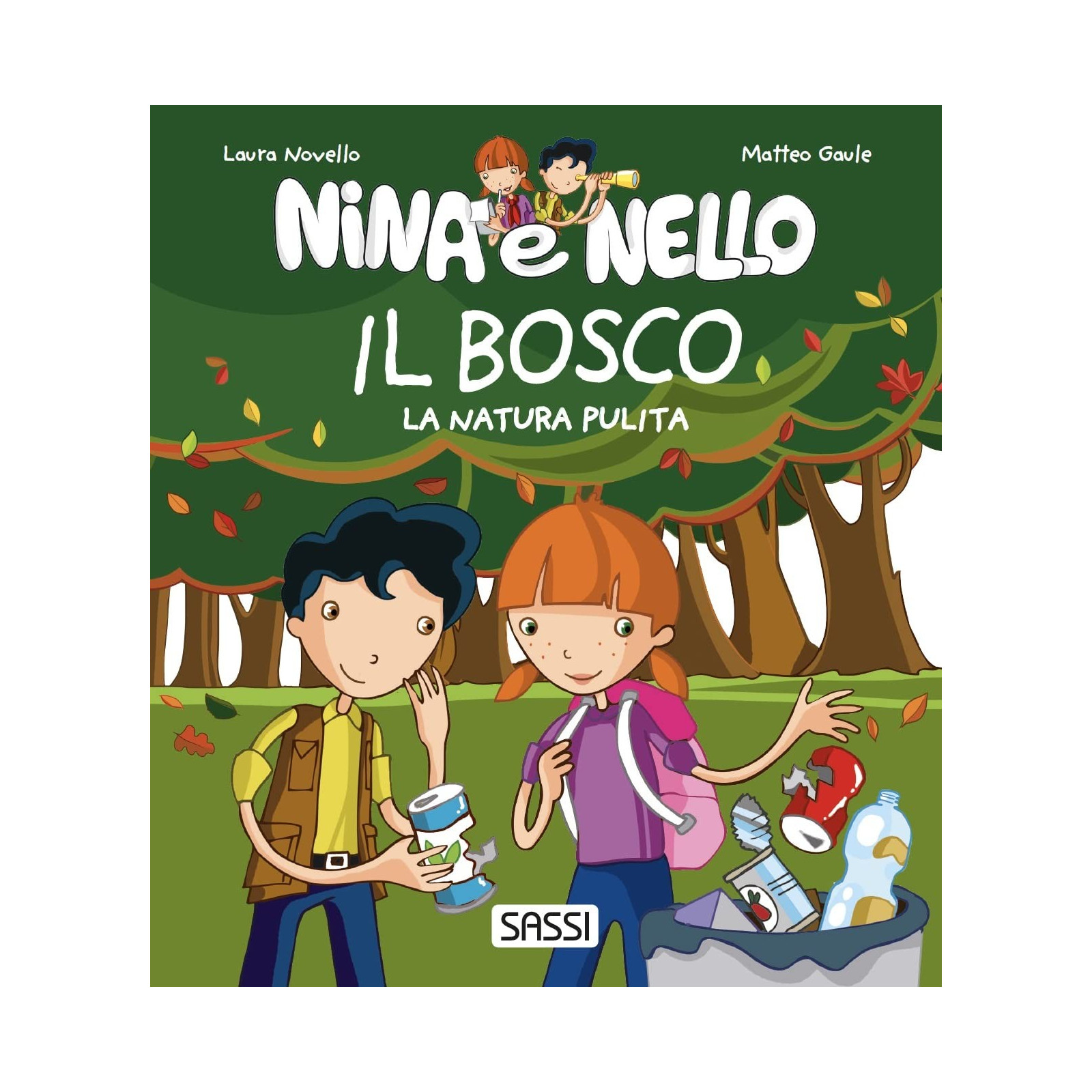 NINA AND NELLO – THE FOREST – 2022 - SASSI EDITORE - SASSI EDITORE - td-toys.it