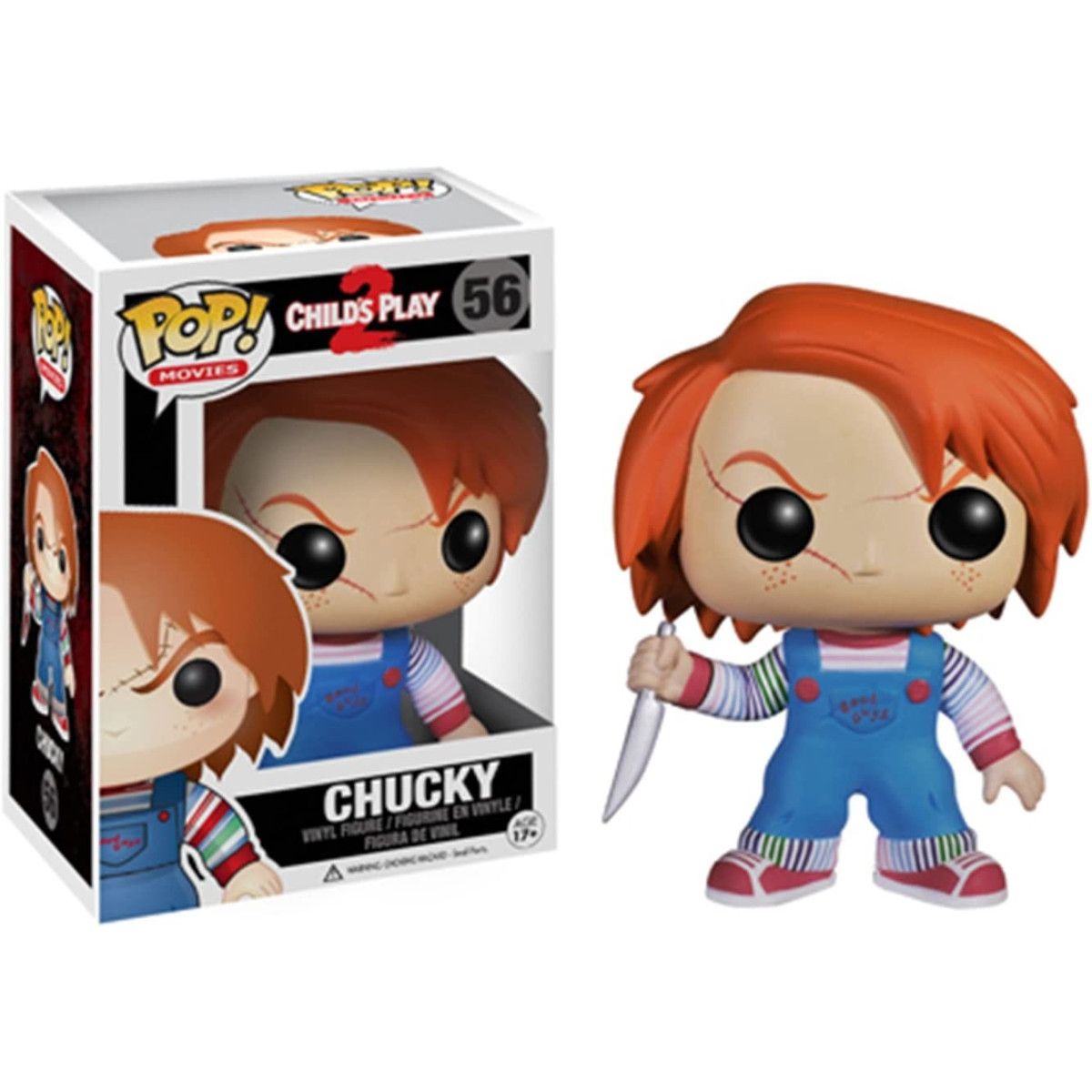 Child's Play 2 - 56 Chucky 9cm (Pop!) - FUNKO POP! - FUNKO POP! - td-toys.it