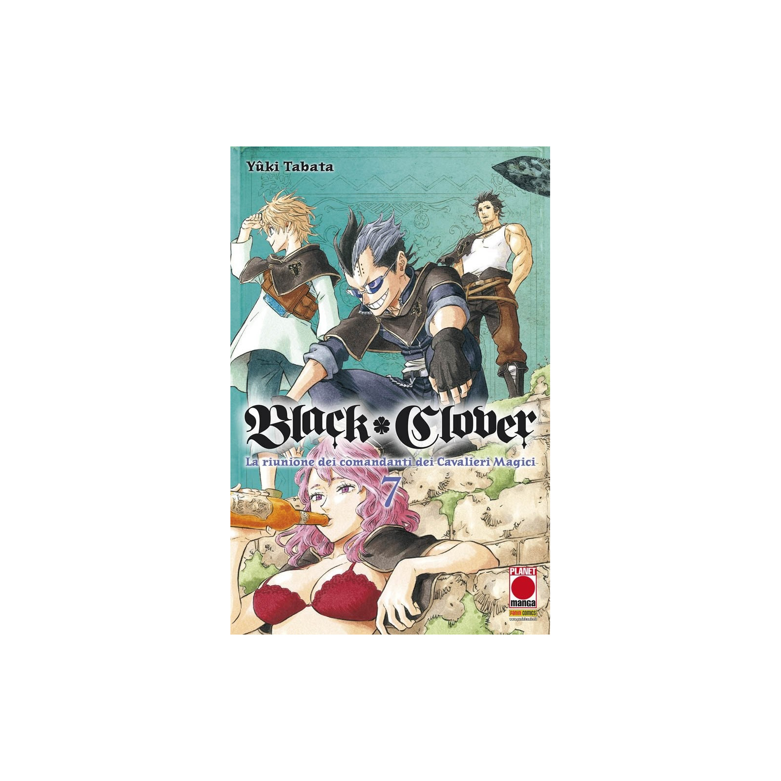 BLACK CLOVER 7 - FIRST REPRINT - - MANGA COMICS - td-toys.it