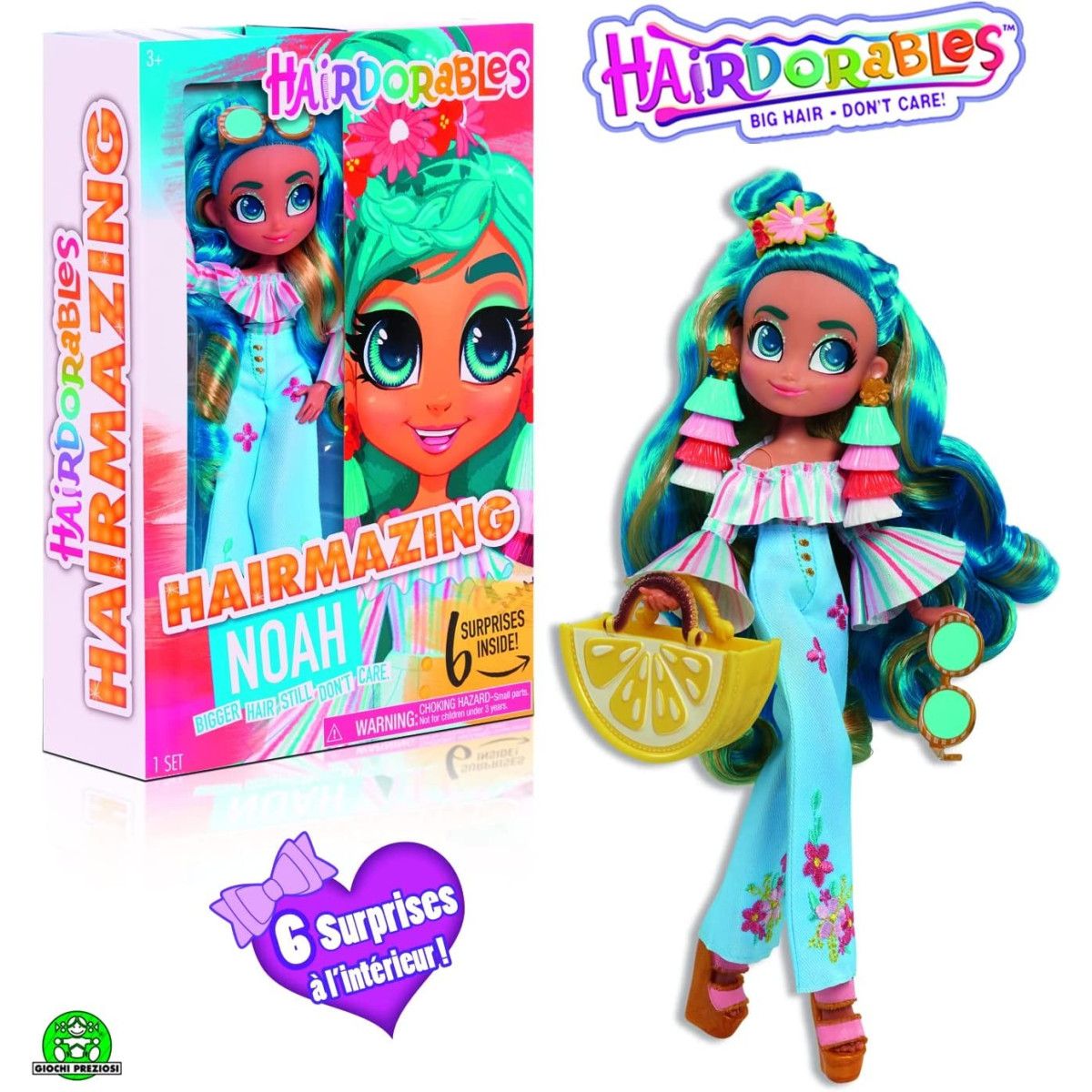 HAIRDORABLES HAIRMAZING ASS. - GIOCHI PREZIOSI ITALIA SRL - BAMBINA - td-toys.it