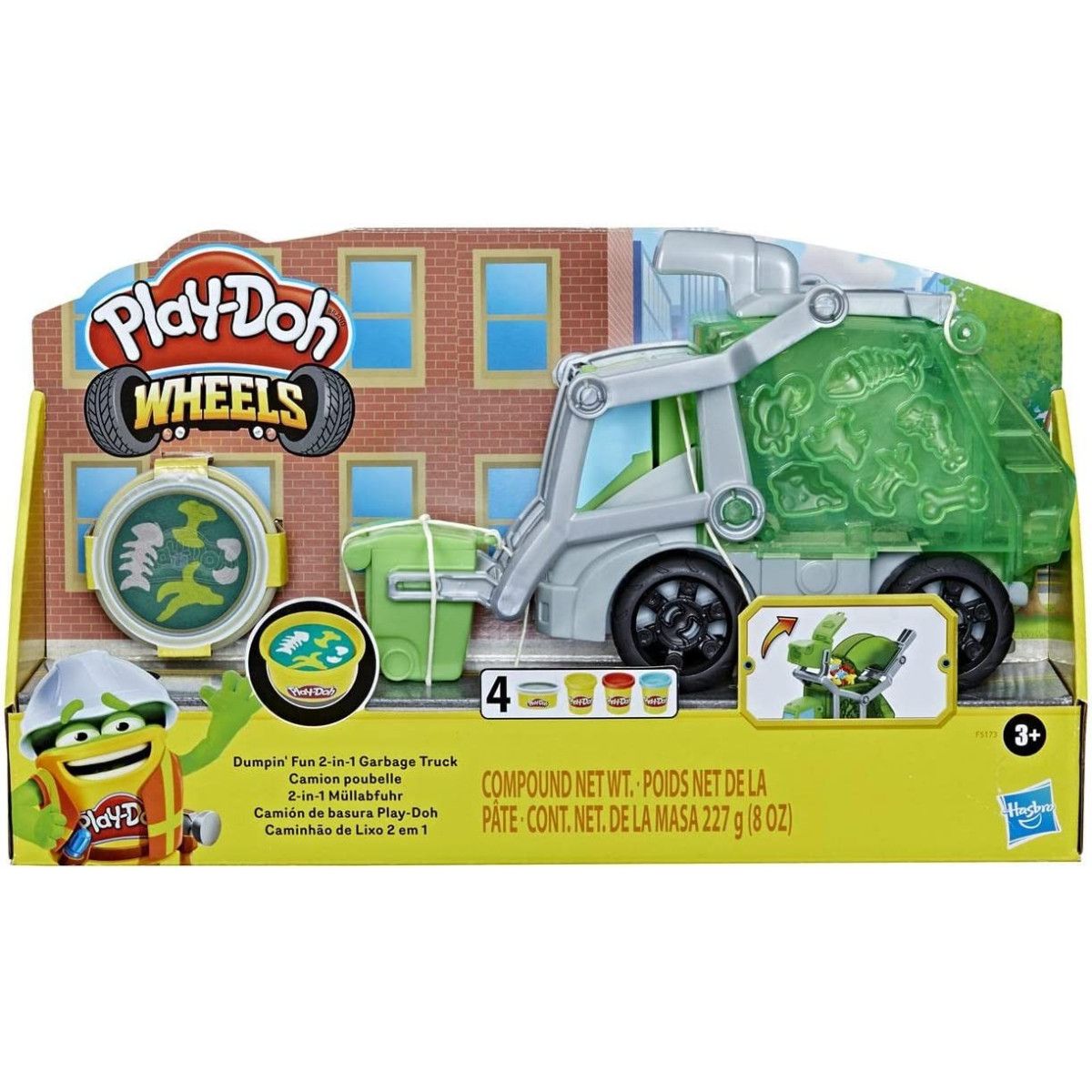 PD DUMPIN FUN 2 IN 1 GARBAGE - HASBRO - UNISEX - td-toys.it