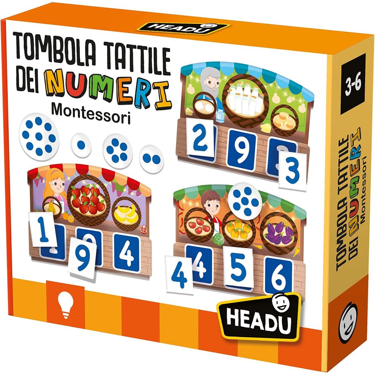 Tombola Tattile dei Numeri Montessori-EDUCATIONAL