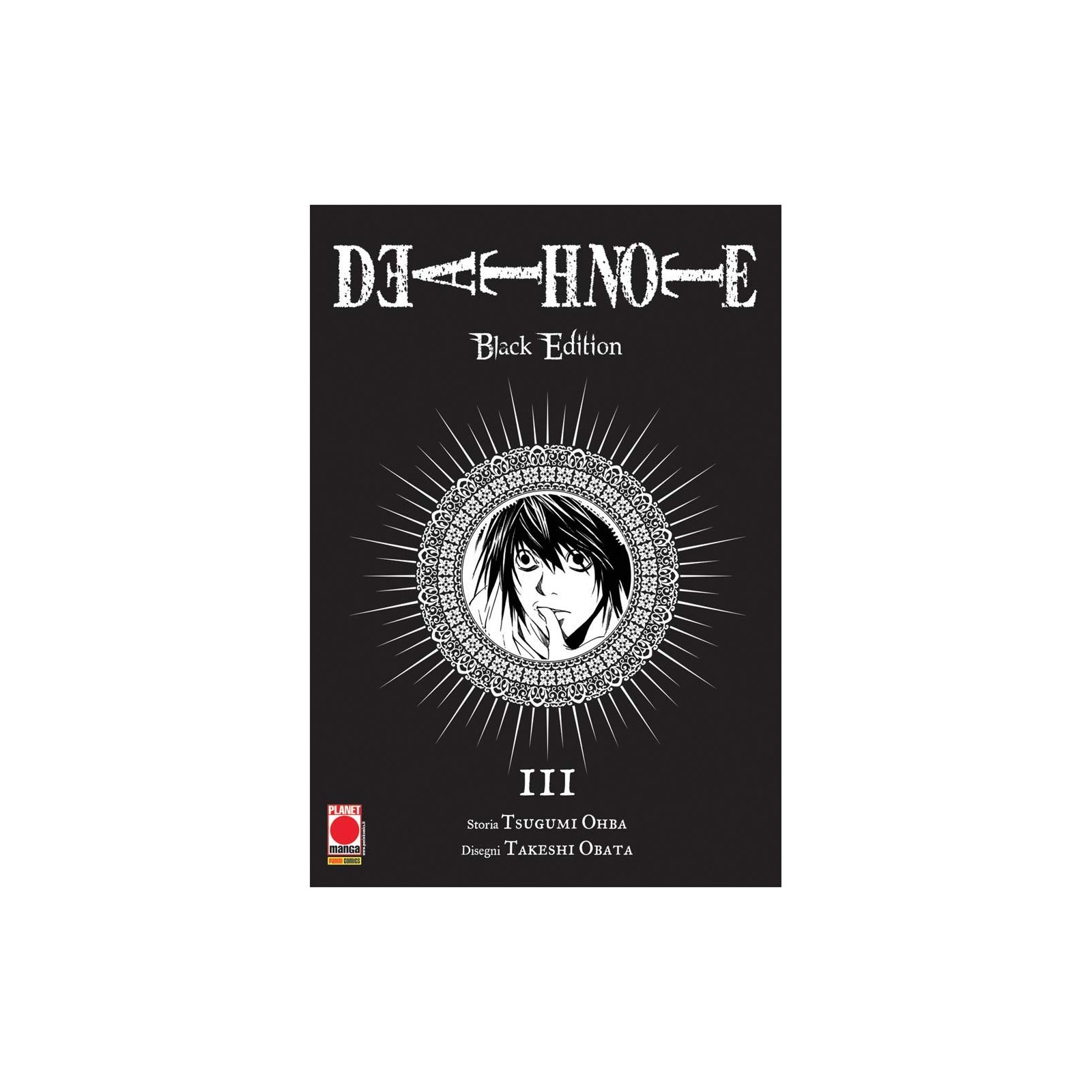 DEATH NOTE BLACK ED.3 -III REPRINT-MANGA COMICS