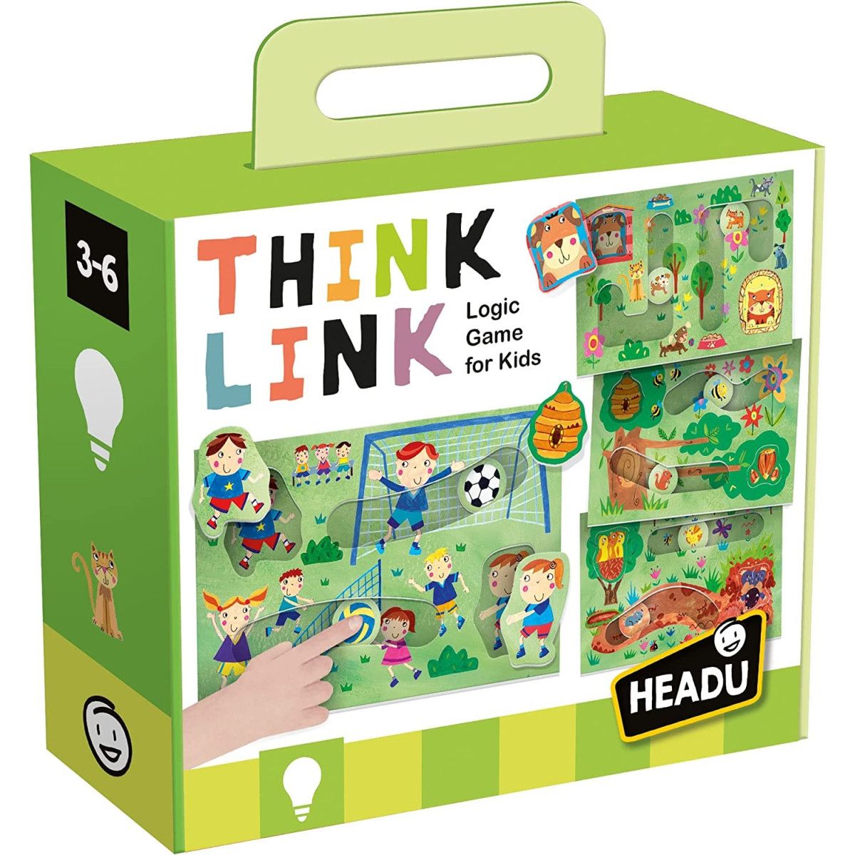 Think Link Logic Game for Kids - HEADU - EDUCATIVI - td-toys.it