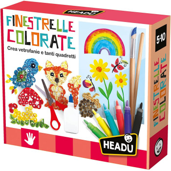 Finestrelle Colorate-GIOCATTOLI EDUCATIVI- TD Toys