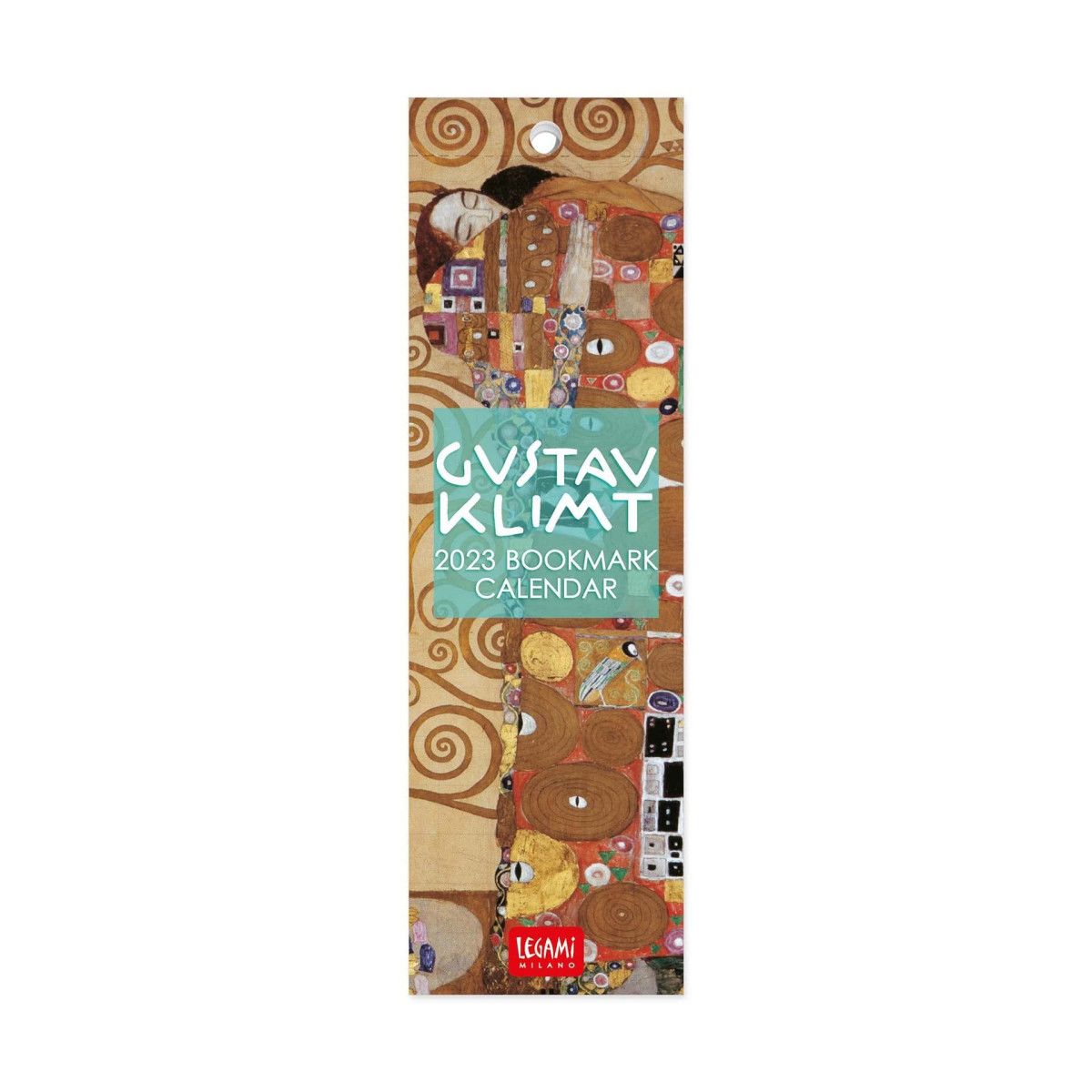 CALENDARIO SEGNALIBRO - 2023BOOKMARK CALENDAR - GUSTAVKLIMT - 5.5X18 - ART - LEGAMI MILANO - LEGAMI MILANO - td-toys.it