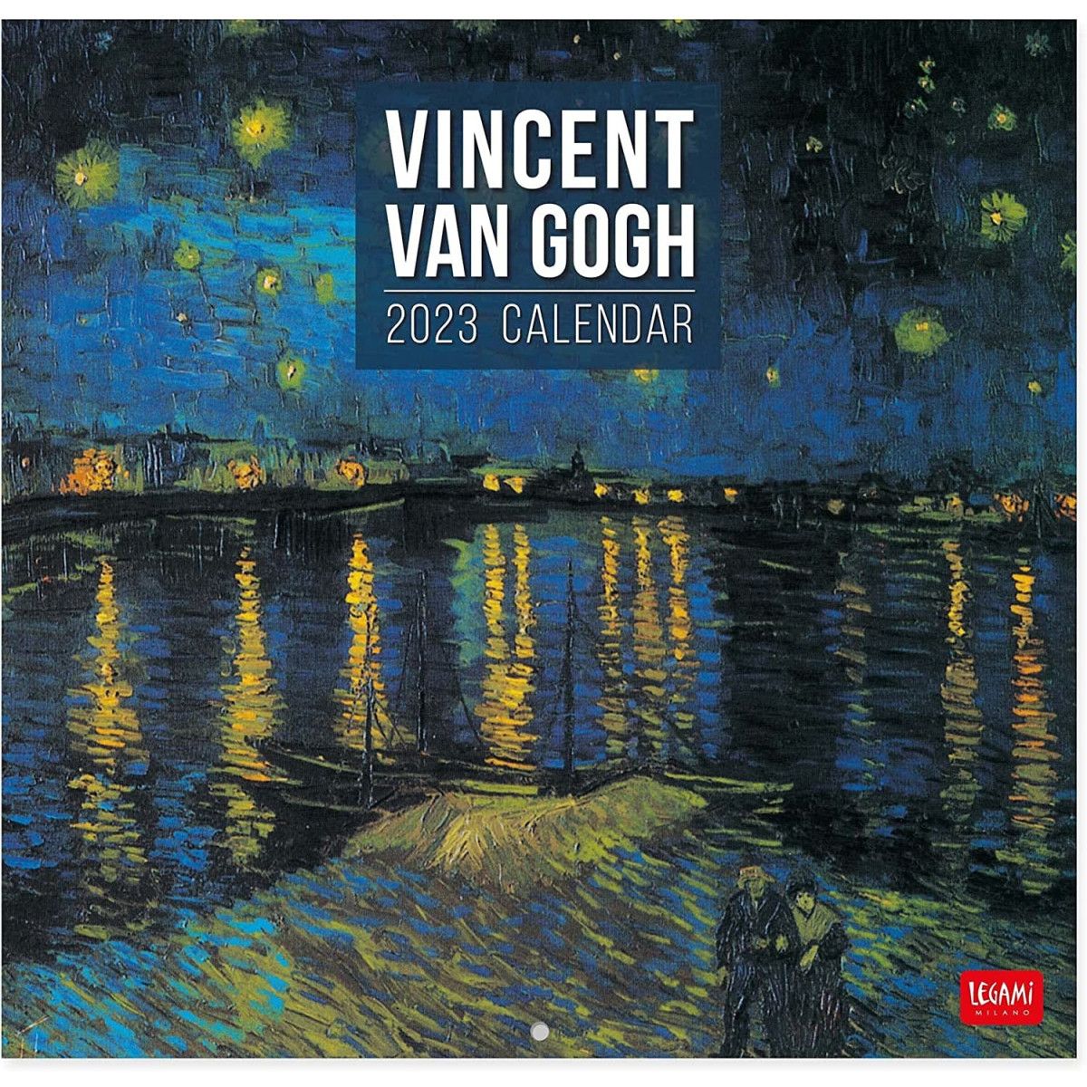 CALENDARIA DA PARETE - 2023 WALLCALENDAR - VINCENT VAN GOGH -30X29 - ART - LEGAMI MILANO - LEGAMI MILANO - td-toys.it