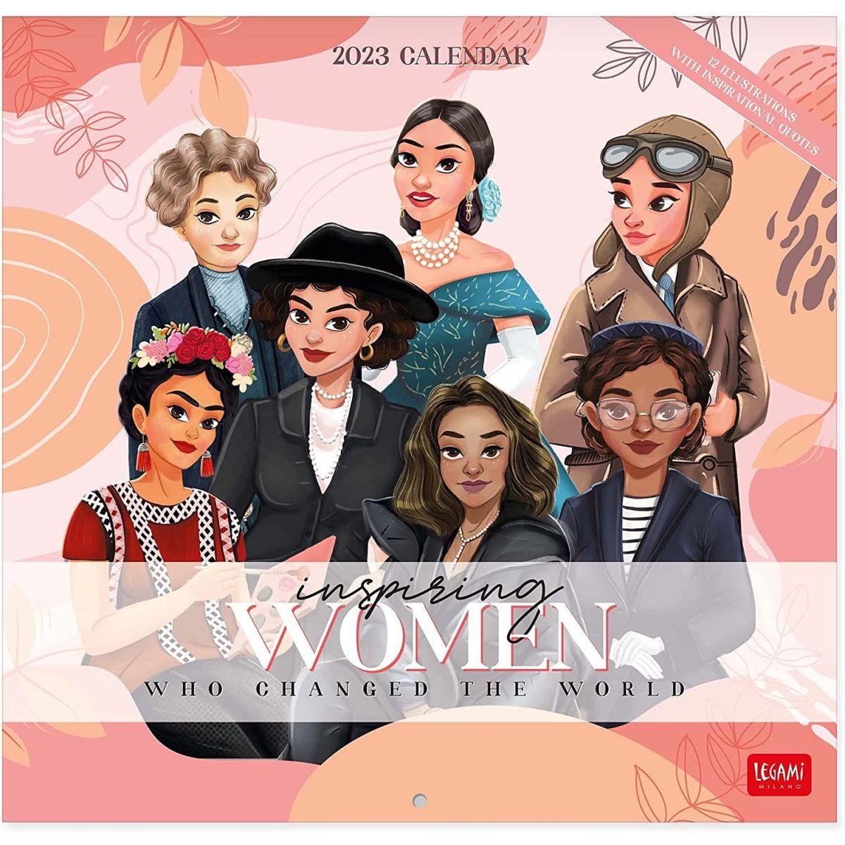 WALLCALENDAR - INSPIRING WOMEN -30X29 - LIFESTYLE - LEGAMI MILANO - LEGAMI MILANO - td-toys.it