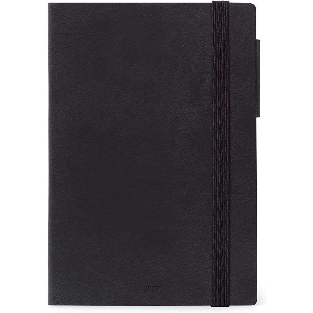 AGENDA GIORNALIERA LARGE - 2023- LARGE DAILY DIARY - 12M - BLACK - LEGAMI MILANO - LEGAMI MILANO - td-toys.it