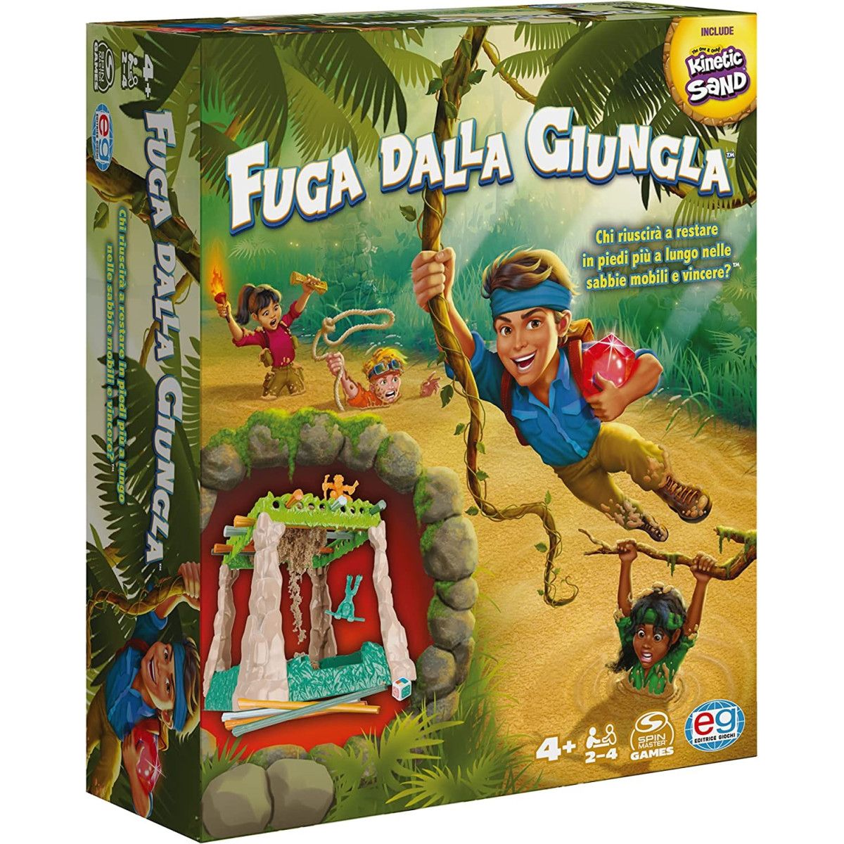 Fuga Dalla Giungla - SPINMASTER - GIOCHI DI SOCIETA' - td-toys.it