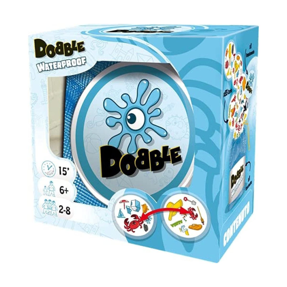 Dobble Waterproof - ASMODEE - BOARD GAMES' - td-toys.it