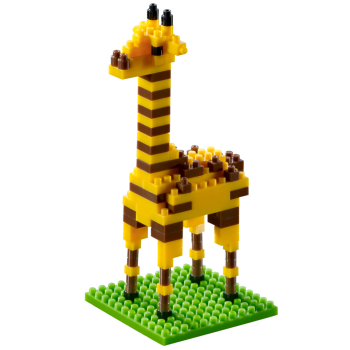 Brixies - Giraffe - 111 pz.-GIOCHI CREATIVI