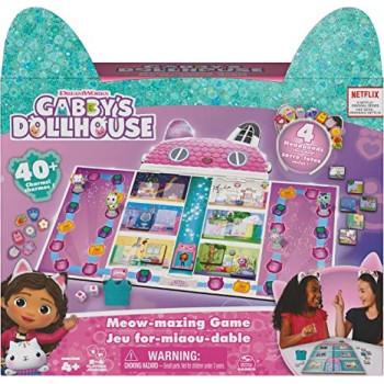 SPIN MASTER GABBY'S DOLLHOUSE GIOCO SUPER MIAO 6065769 - SPINMASTER - BOARD GAMES' - td-toys.it