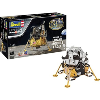 Set regalo Modulo lunare Apollo 11 "Aquila" Model kit Revell con accessori base - REVELL - MODELING - td-toys.it