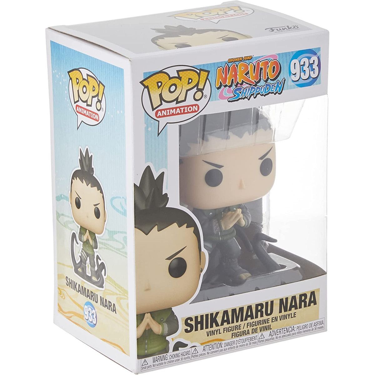 Naruto - 933 Shikamaru Nara 9Cm (Pop!) - FUNKO POP! - FUNKO POP! - td-toys.it