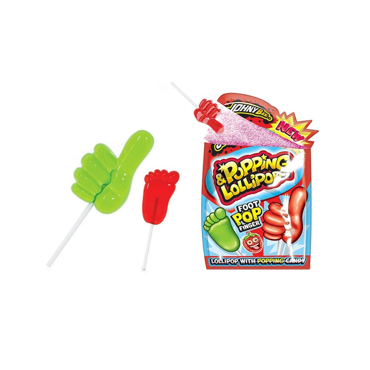 POPPING CANDY7LOLLIPOP 13 gr - - SWEETS - td-toys.it