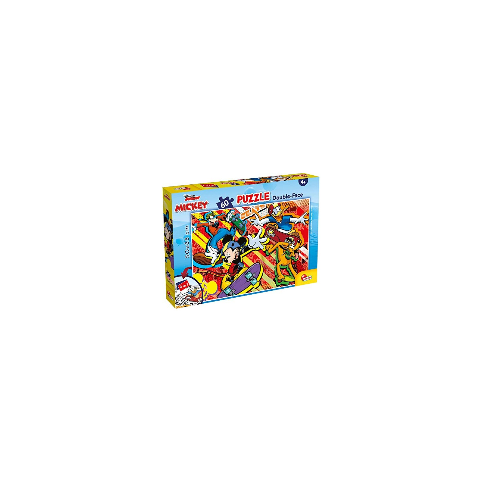 DISNEY PUZZLE DF PLUS 60 MICKEY MOUSE - LISCIANI GIOCHI - PUZZLE - td-toys.it