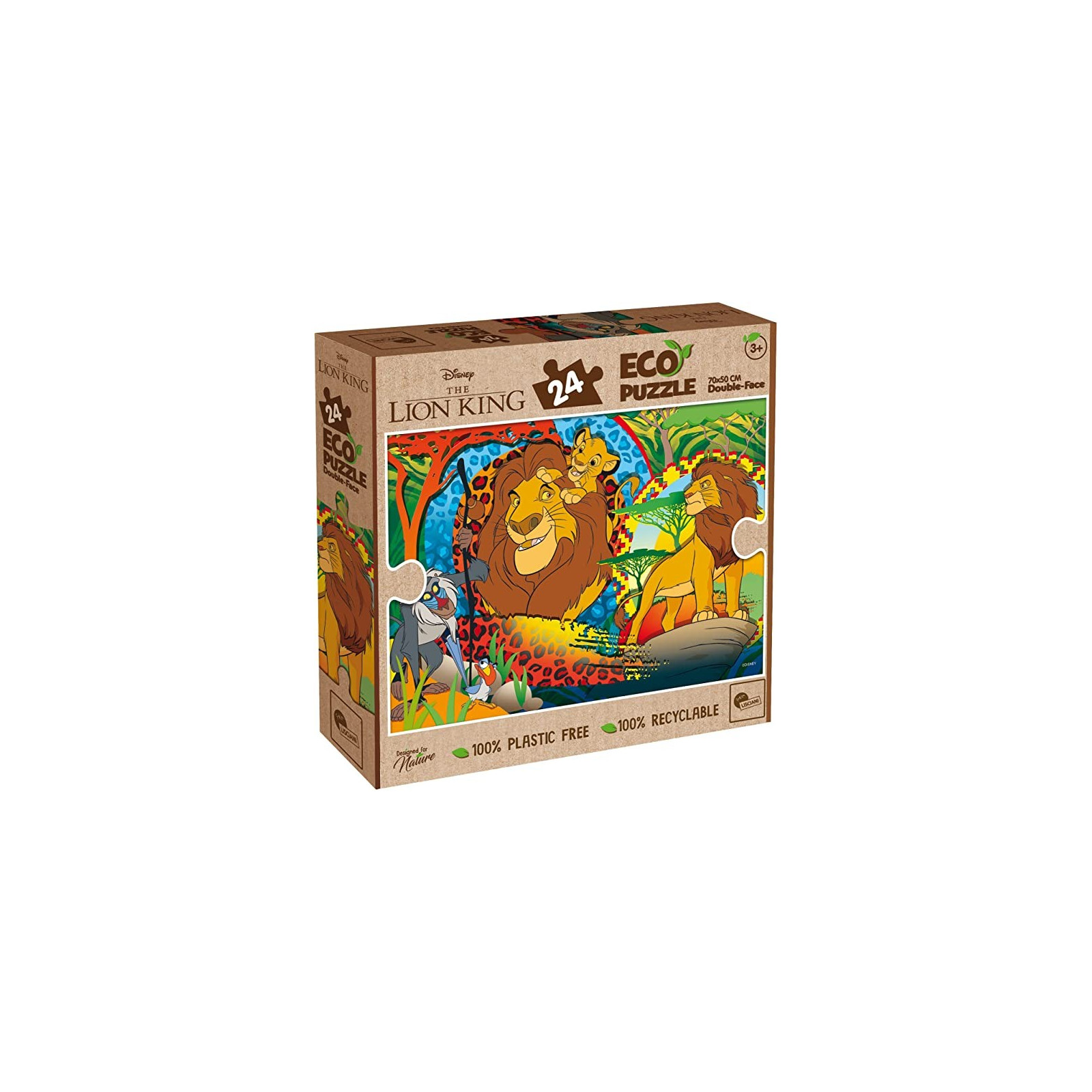 DISNEY ECO-PUZZLE DF LION KING 24 - LISCIANI GIOCHI - PUZZLE - td-toys.it