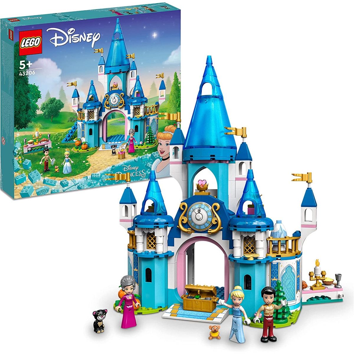 43206 Il castello di Cenerentola e del Principe azzurro - LEGO - LEGO - td-toys.it