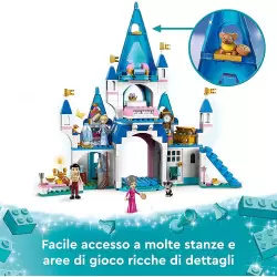 Puzzle 3d Disney - Castello Disney Cenerentola, Puzzle Disney Castello  Principesse Disney, Castello Bambini Principessa Cenerentola, Puzzle 3d  Bambini