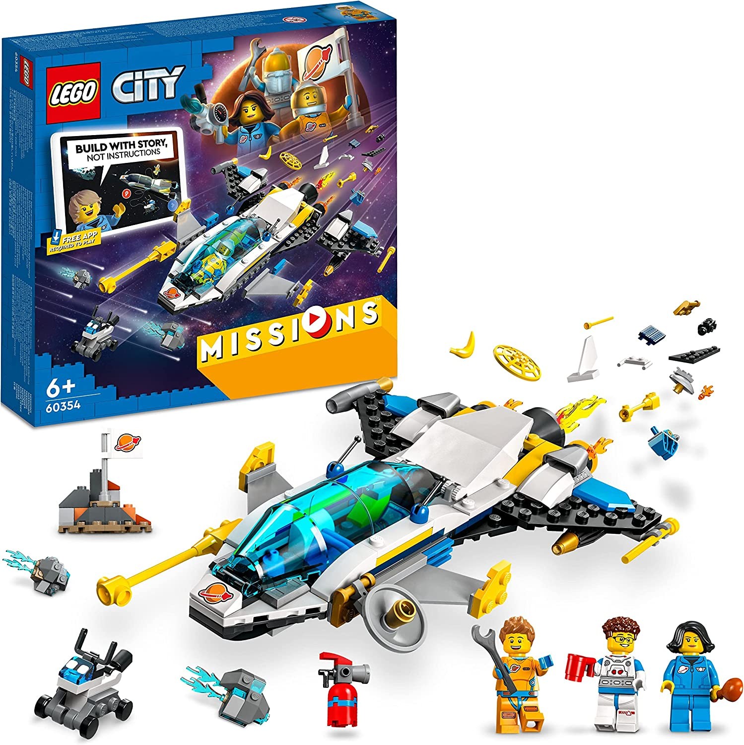 LEGO CITY MISSION ESPLORAZ MARTE 60354 Questo gioco interattivo L