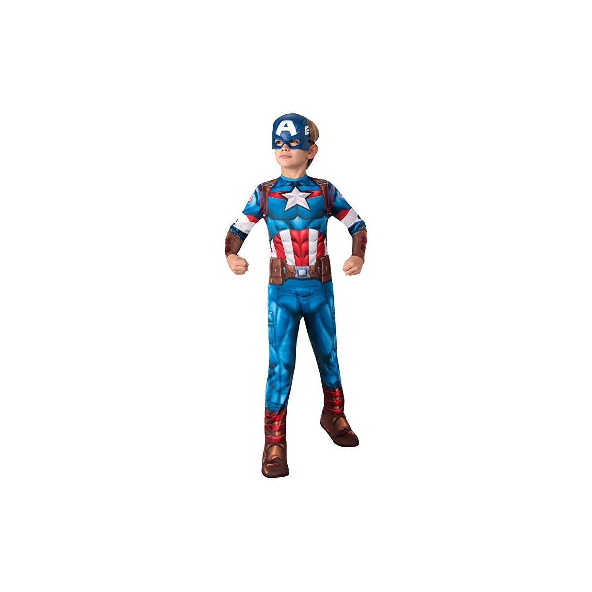 702563 Captain America Classic Child TG L - RUBIES - COSTUMI - td-toys.it