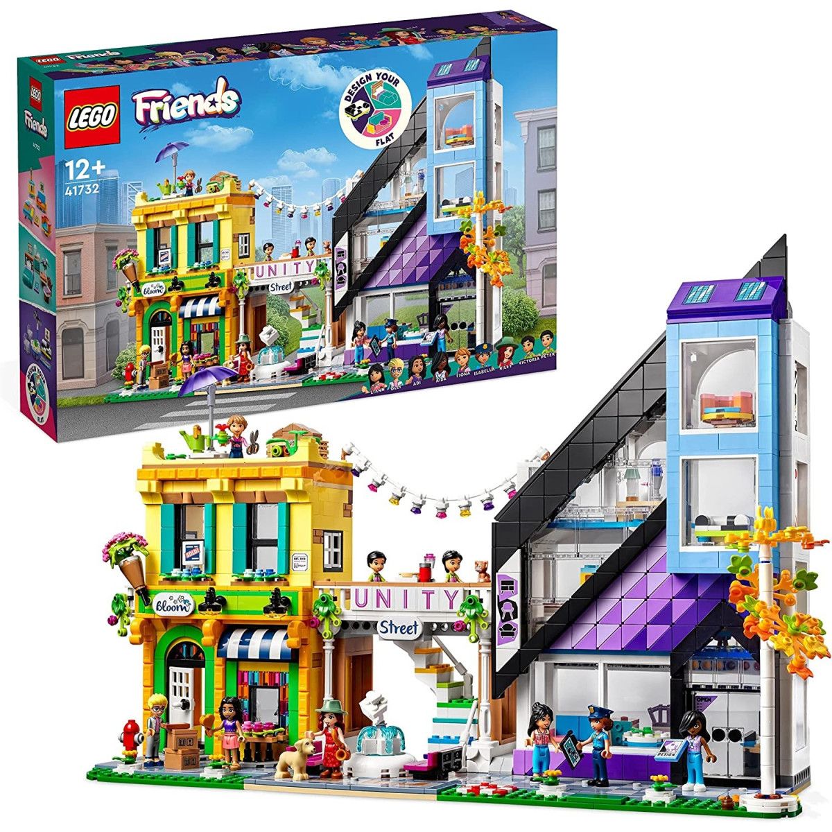 LEGO FRIENDS NEGOZIO FIORAIO CENTRO 41732 - LEGO - LEGO - td-toys.it