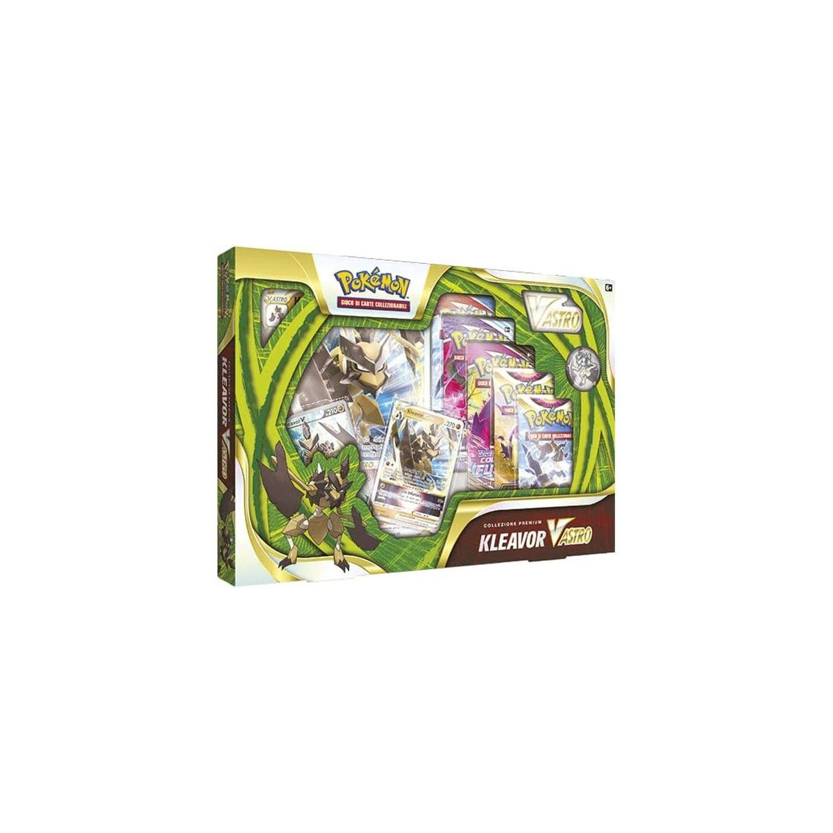 Pokemon Premium Collection Kleavor V Astro (Carte) - THE POKEMON COMPANY INTERNATIONAL - BOARD GAMES' - td-toys.it