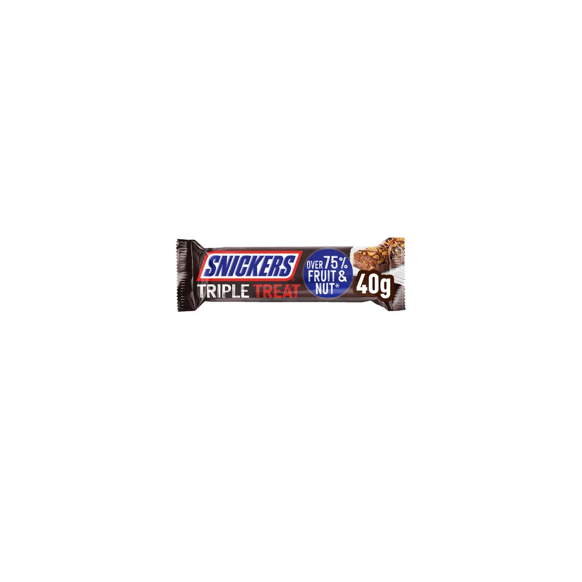 Snickers Triple Treat - Barretta di cioccolato e fruttasecca-SWEETS