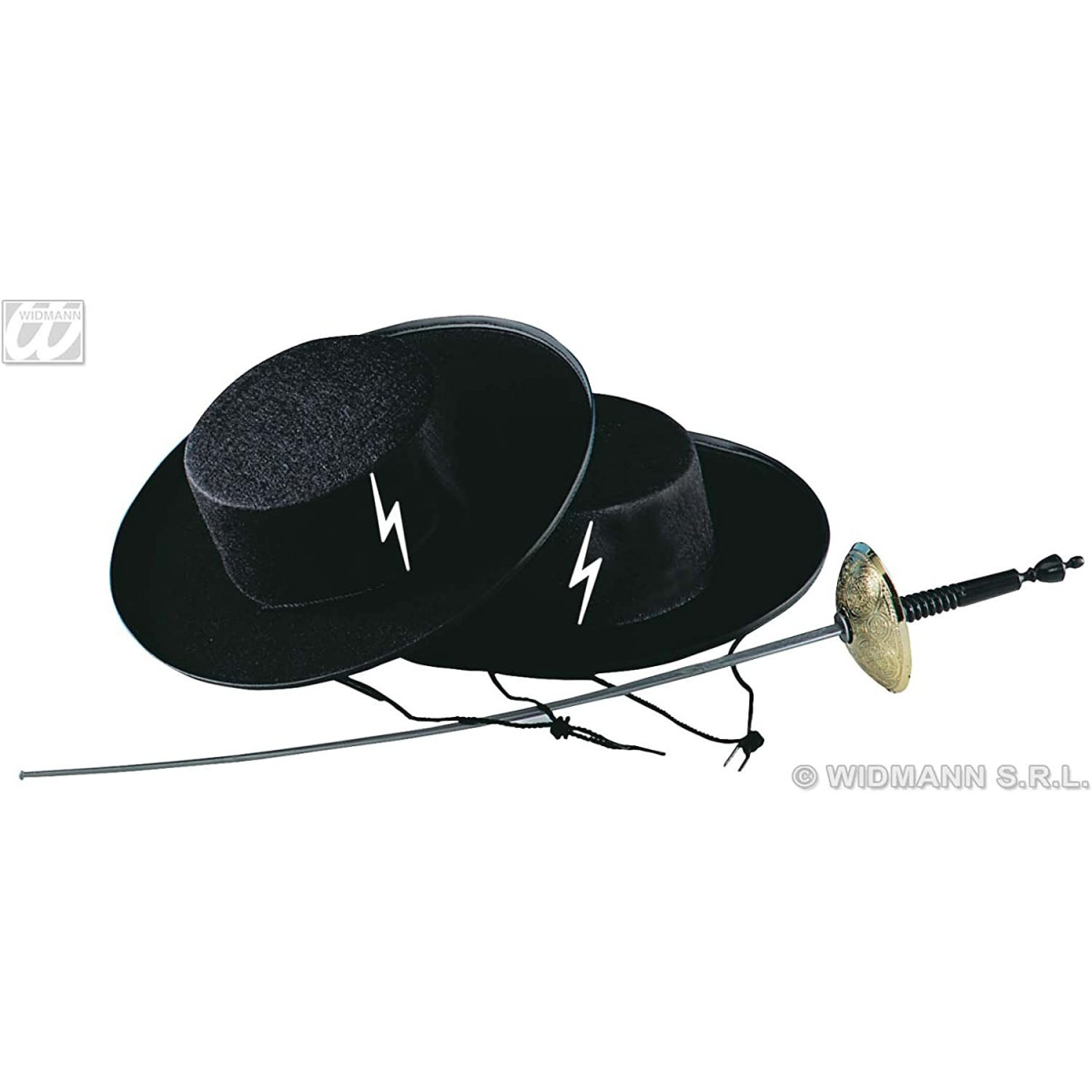 "CAPPELLO CABALLERO" in feltro - WIDMANN - ACCESSORIES - td-toys.it