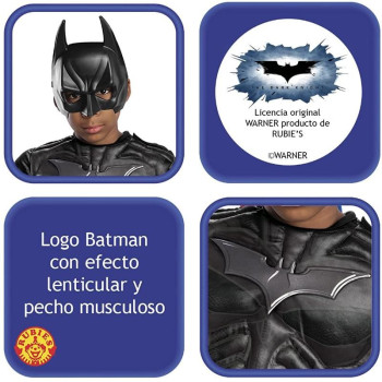 VESTITO BATMAN BLACK CORE LUSSO PER BAMBINI