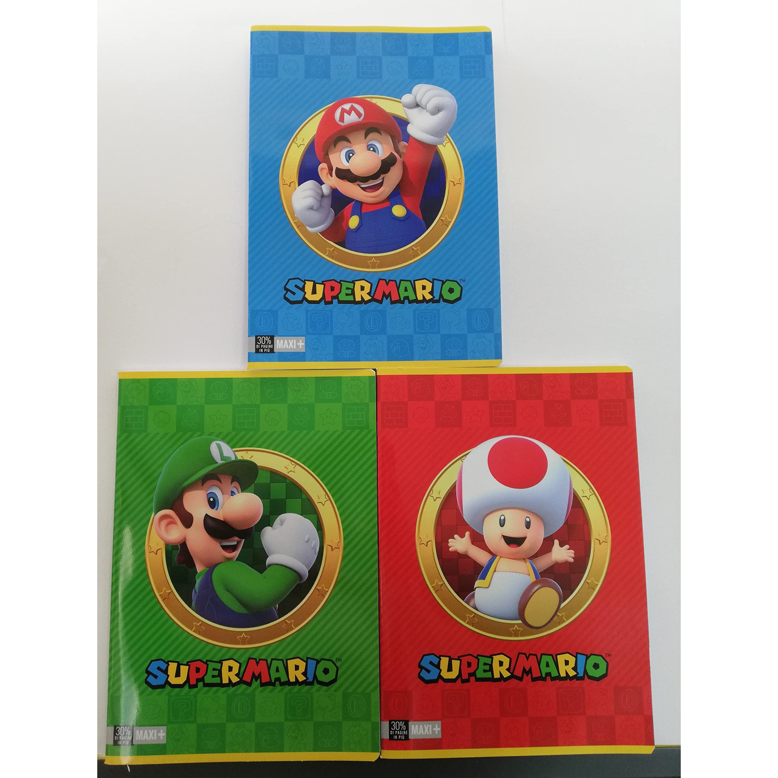 QUADERNO MAXI + 30% Q SUPERMARIO-QUADERNI