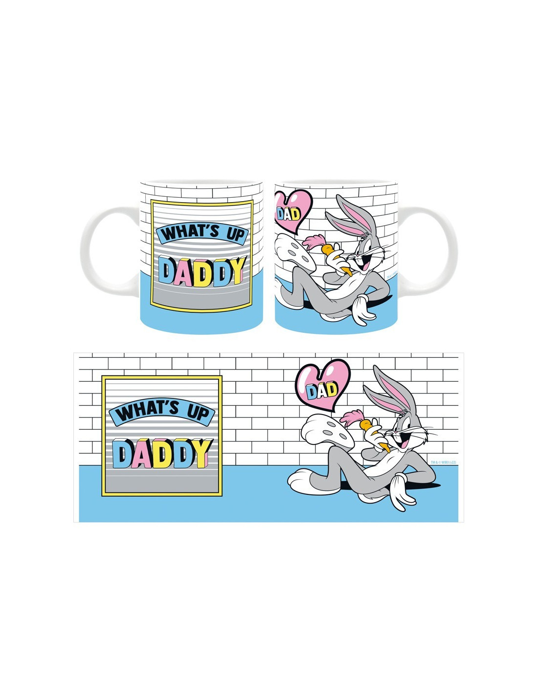 Looney Tunes - Mug 320ml - Family&Friends - DADDY - ABYSTYLE - TAZZE - td-toys.it