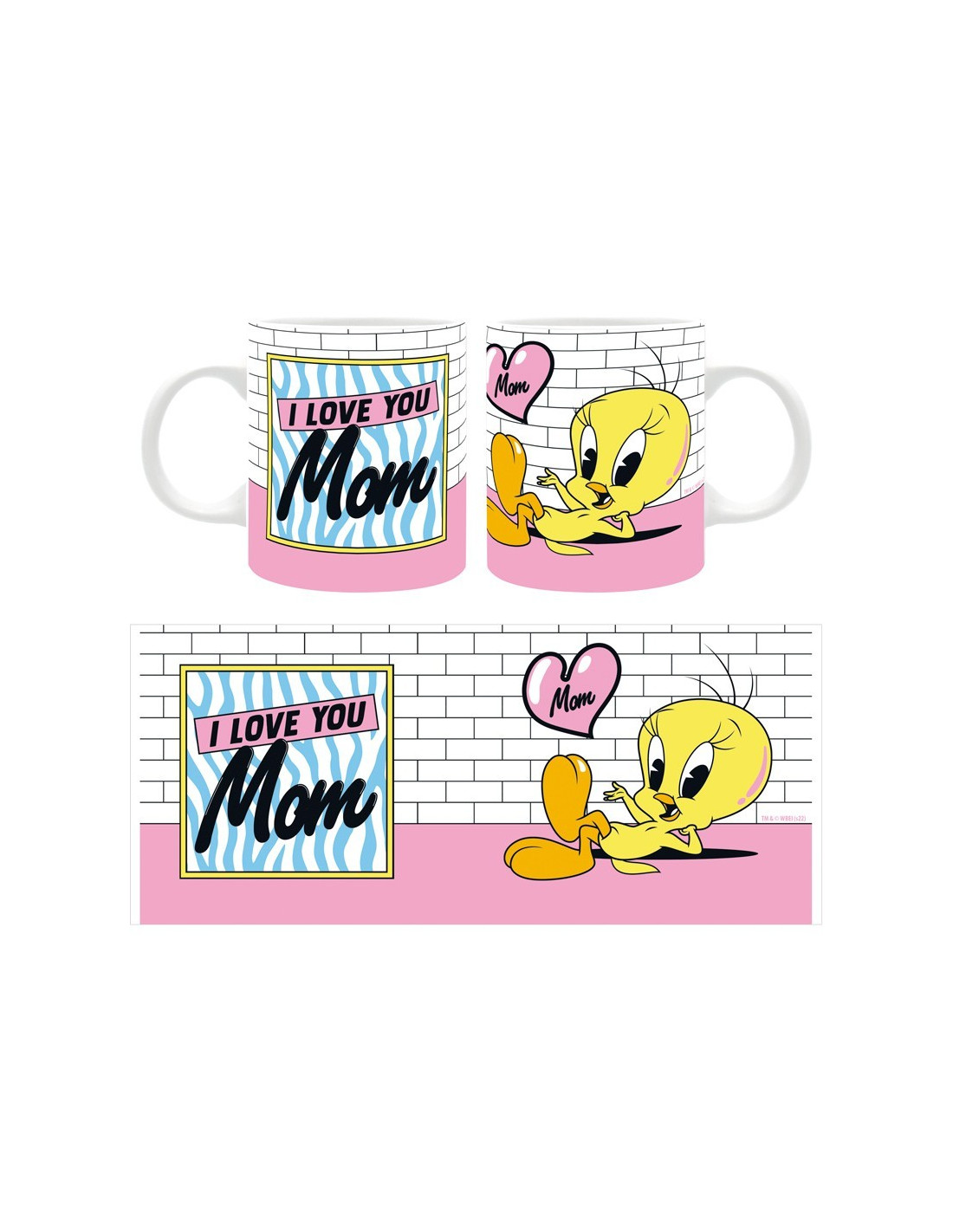 Looney Tunes - Mug 320ml - Family&Friends - MOM - ABYSTYLE - TAZZE - td-toys.it