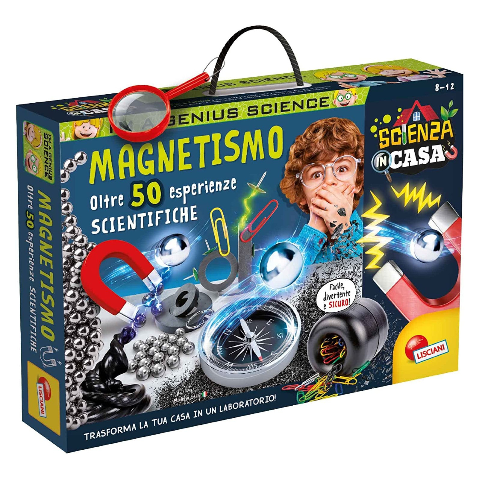 I'M A GENIUS SCIENCE IN HOME MAGNETISM - LISCIANI GIOCHI - EDUCATIONAL - td-toys.it